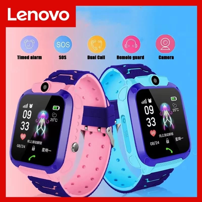 Orologio Smart per Bambini Lenovo 4G Mini con SIM, Chiamate, Messaggi, Fotocamera, GPS, Impermeabile, Compatibile con iPhone e Android 2026