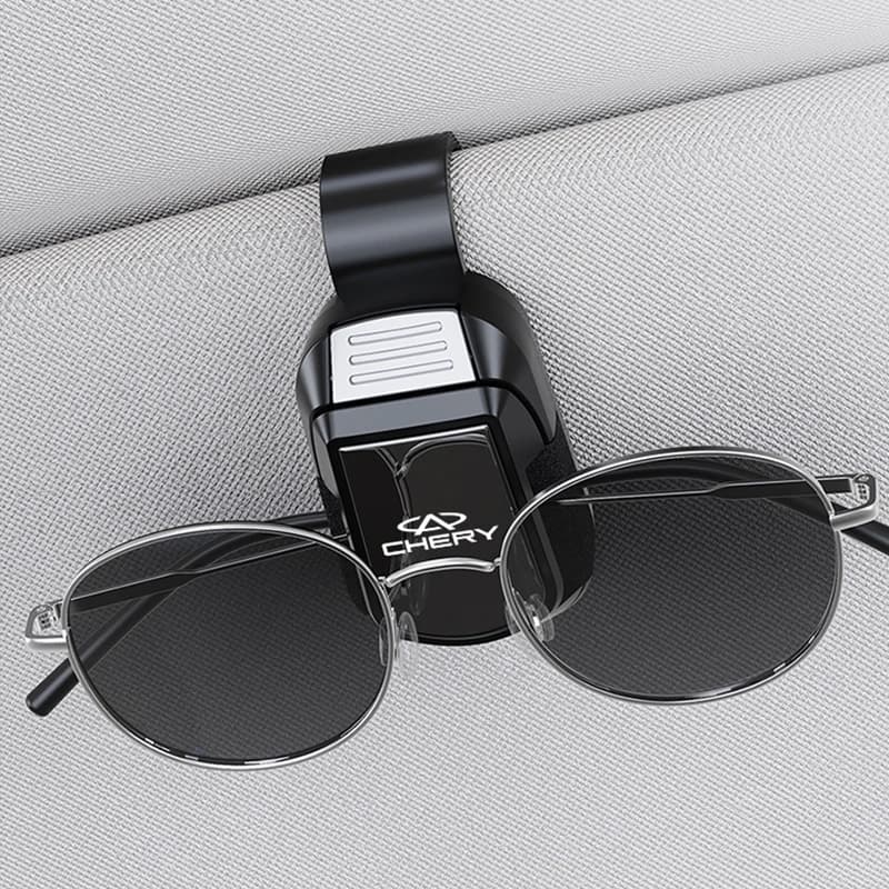 Auto Visiera Da Sole Occhiali Clip Specchio Stile Occhiali Da Sole Titolare Per Chery Omoda Tiggo Pro Fulwin Arrizo QQ 5x X1 T11 Gx E3 Gadget Per Auto