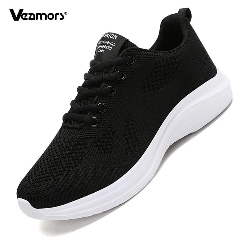 Scarpe Sportive da Corsa in Maglia per Donna, Sneakers Traspiranti in Mesh, Scarpe Casual Antiscivolo per Camminata e Jogging