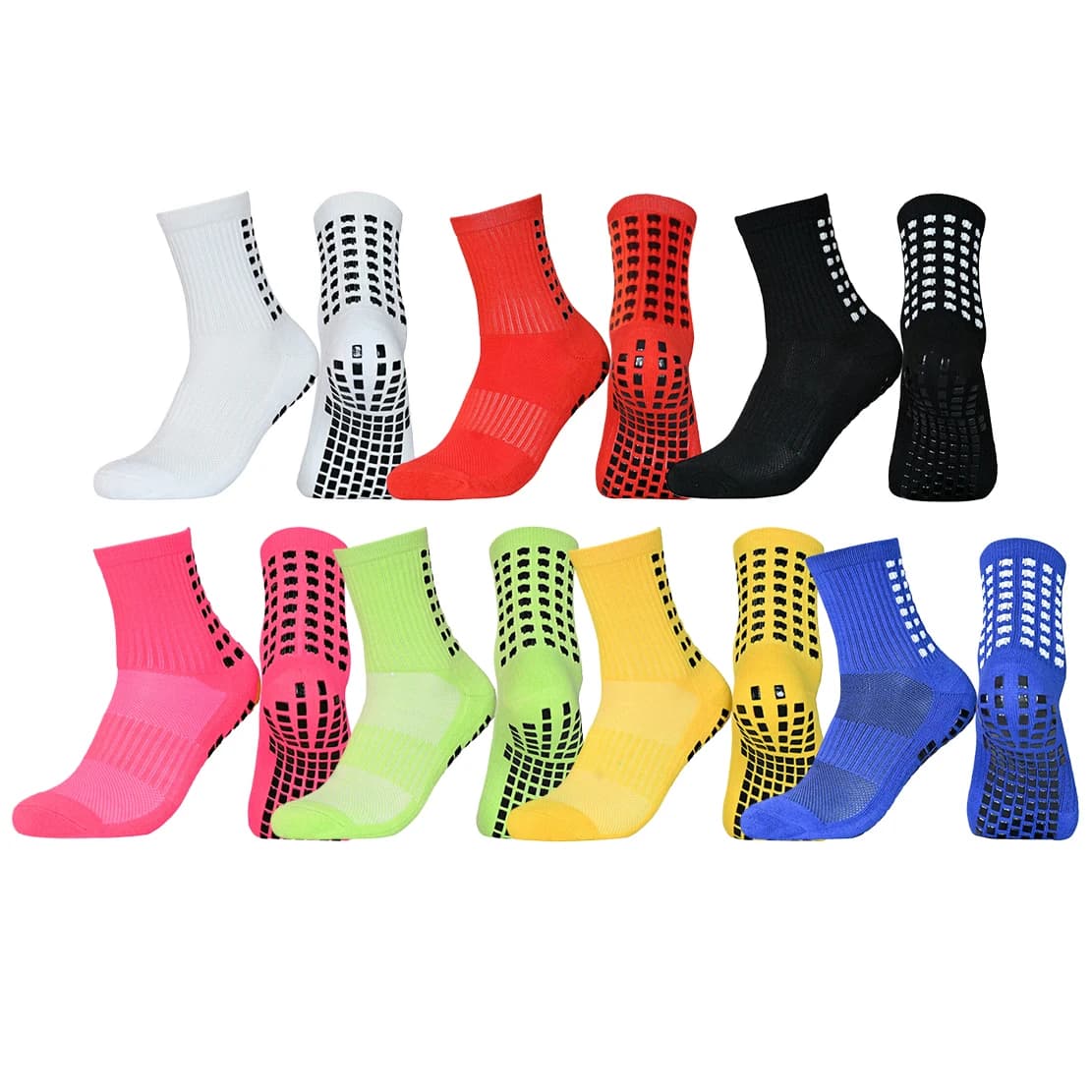 Calzini antiscivolo per uomo e donna Premium per calcio Basket Baseball Rugby Calcio Ciclismo Corsa Tennis Skateboard ​