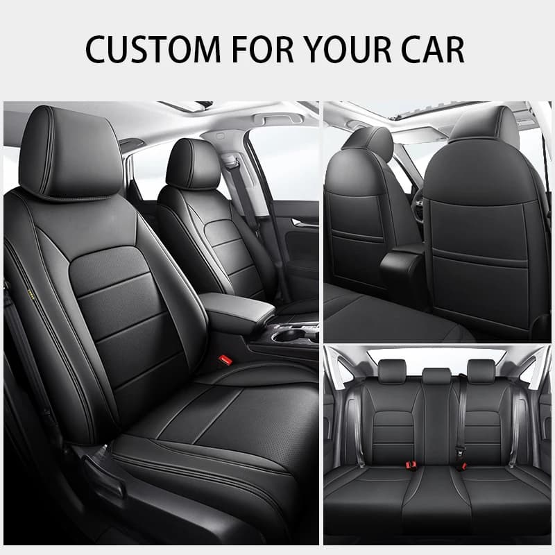 Customized Anti-slip Car Seat Covers for Toyota CHR Wish Hilux Prius Raize Camry RAV4 Corolla Bearing Interior Car Accessories