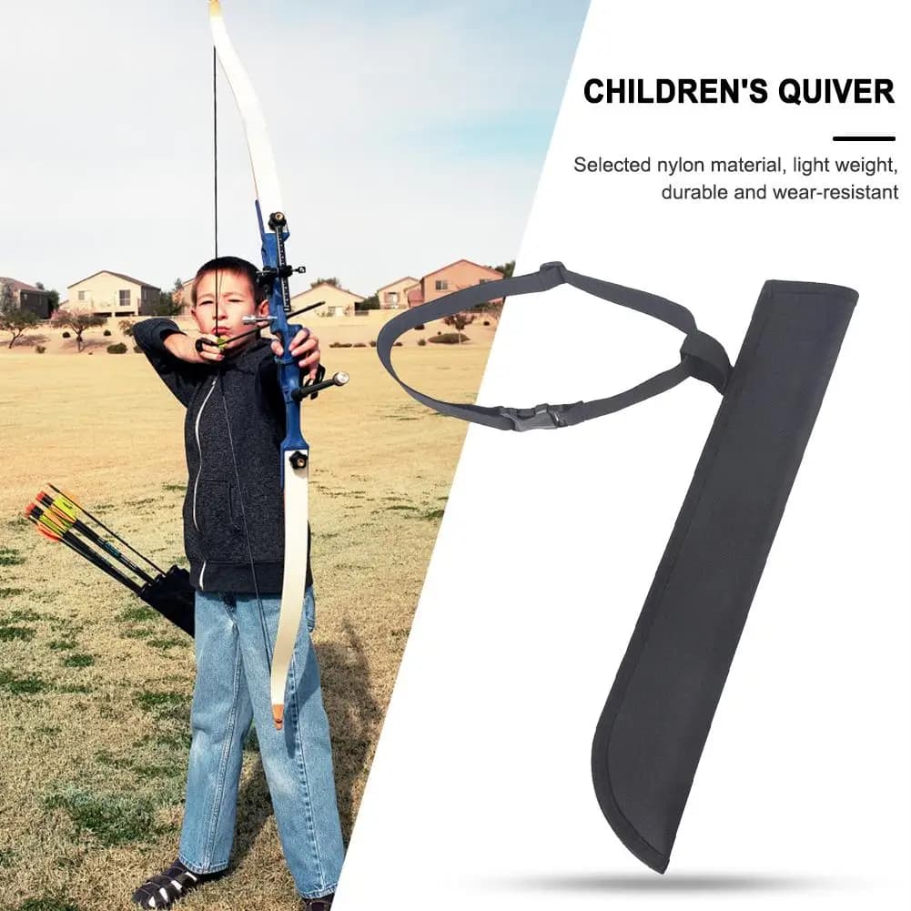Tube Hip Quiver for Kids Adjustable Waist Hanged Quiver Archery Arrow Quiver for Arrows Bow Hunting and Target Practicing