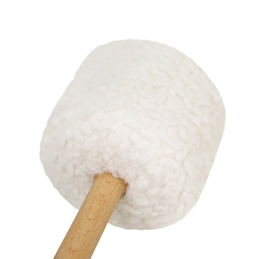 IRIN Drum Mallet Songbo Hammer Singing Bowl Mallet with Soft Plush Head Percussion Instrument Accessories Big Head Hammer