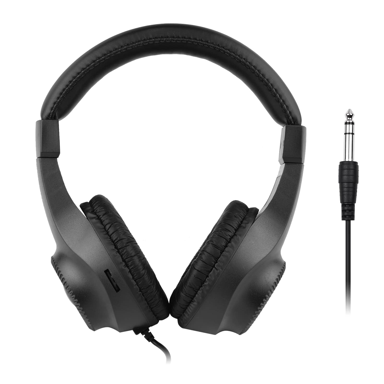 Cuffie per Monitor Stereo cablate cuffie Over-ear con Driver da 50mm spina da 6.5mm per amplificatore per chitarra Mixer Audio per pianoforte elettrico