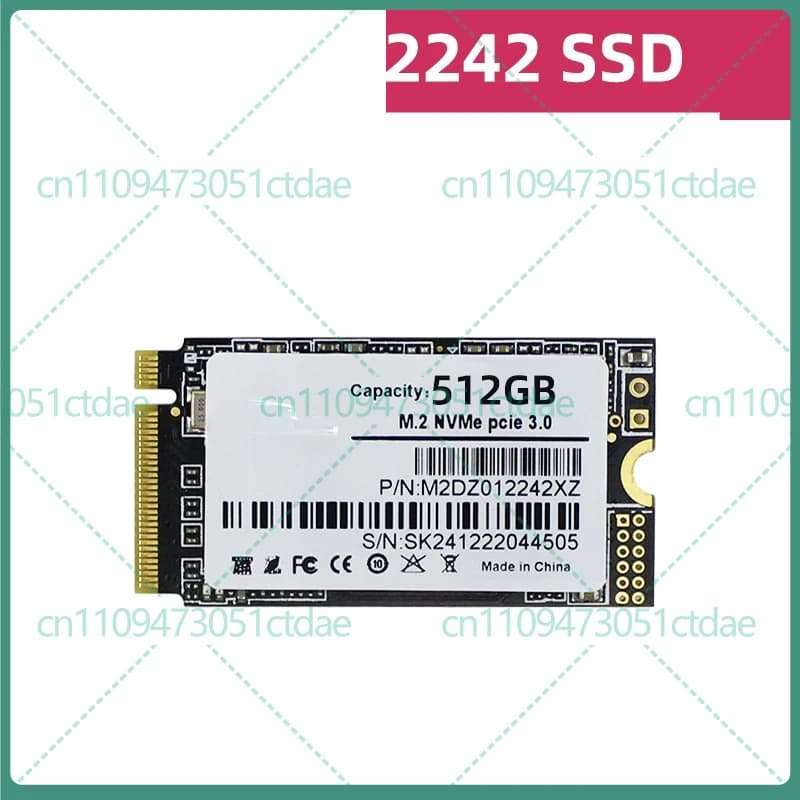 Per Raspberry Pi 5 M.2 NVMe 2242 2280 SSD