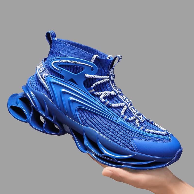 Scarpe sportive da uomo Moda Leggere Casual Mesh Running Comode scarpe da ginnastica piatte per fitness alla moda per uomo