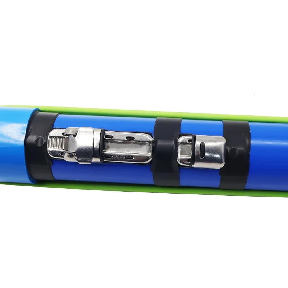 Lanciatore di esche da pesca per esterni 38,5*4 cm, strumento per la pesca, alternativa alla canna da lancio, facile mira e carico, stile telescopico
