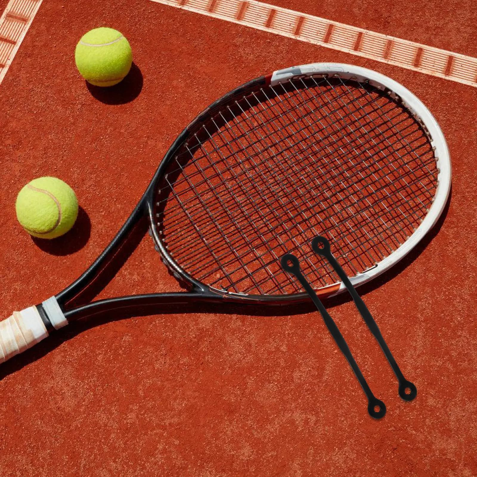 Set di 5 Antivibrazioni in Silicone per Racchette da Tennis, Ammortizzatori Leggeri e Portatili, Accessorio Sportivo, Regalo