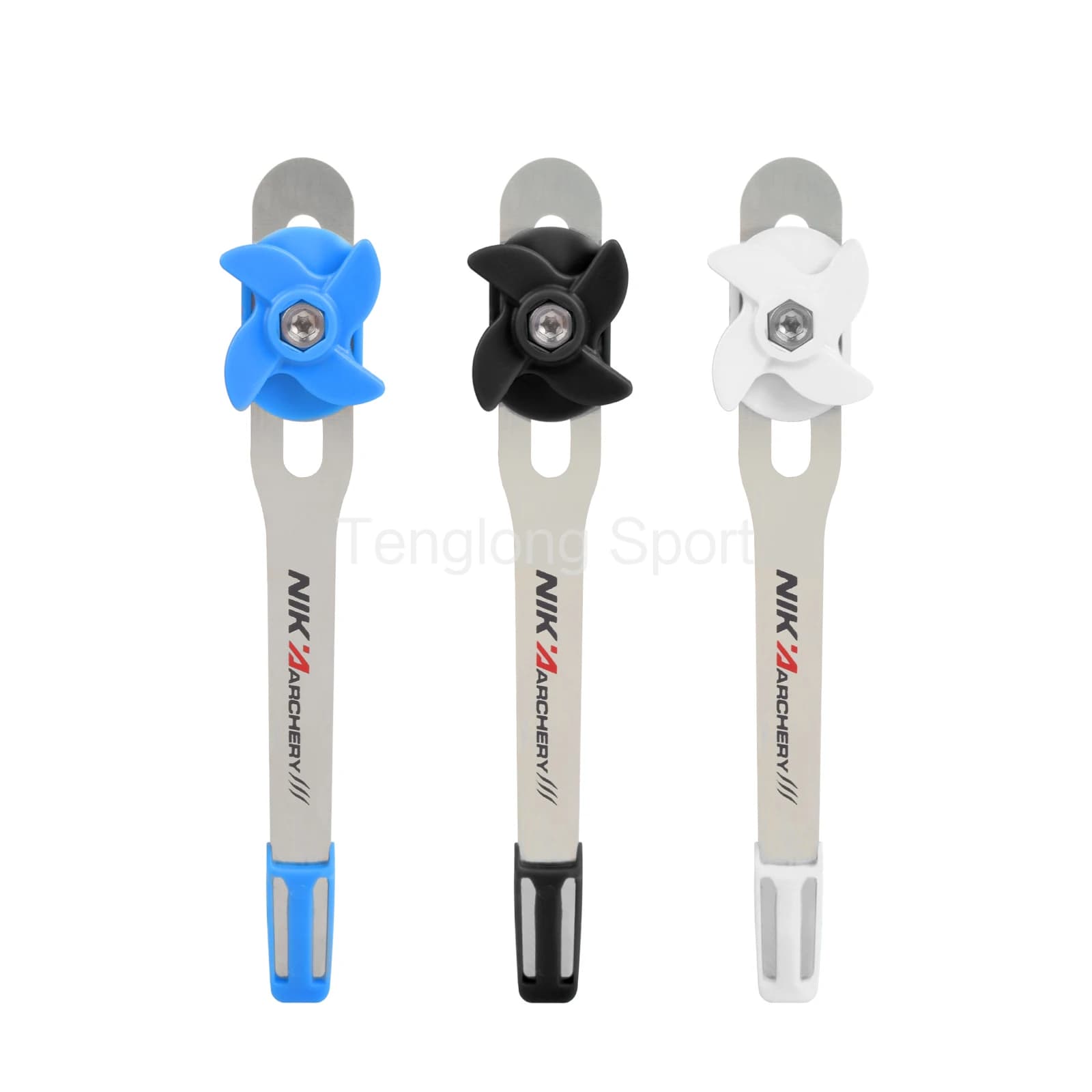 Tiro con l'arco arco ricurvo Clicker in acciaio inox suono Clicker attrezzatura da allenamento per archi ricurvi bersaglio freccia pratica 1 pz