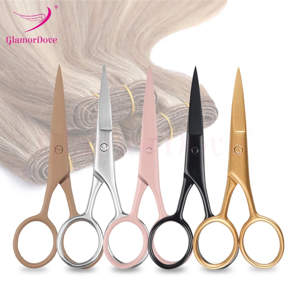 GlamorDove Multifunction Small Makeup Eyebrows Appointment Scissors For nose Hair Shaving Trimmer Hair Accessories Beauty Tool