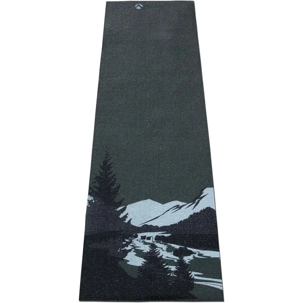 Tappetino da yoga spesso e lungo con resina antiscivolo