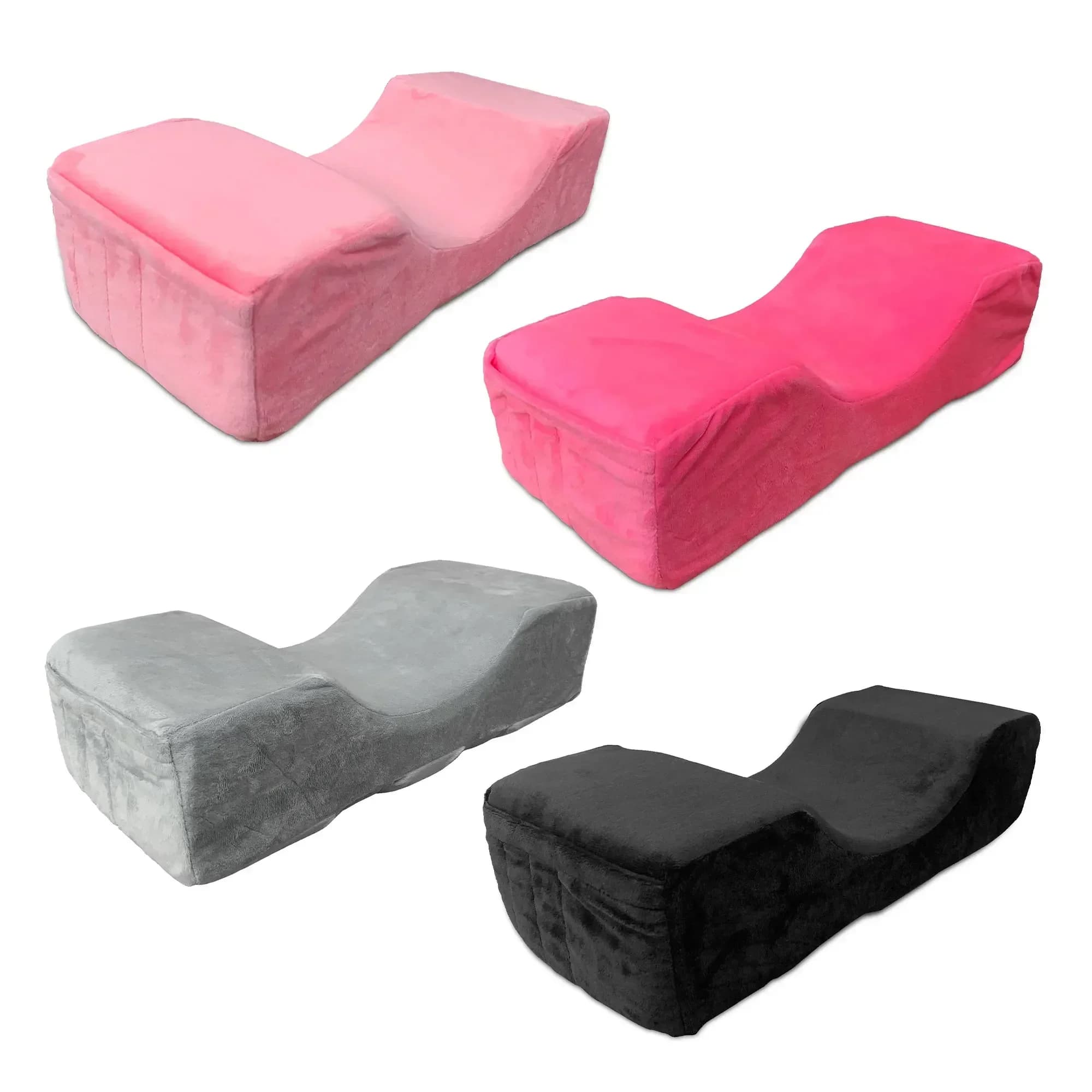 1pcLash Cuscino Supporto per il collo Ciglia Morbido Cuscino Innesto Ciglia Memory Foam Estensione delle ciglia Cuscino con tasca Salone di trucco