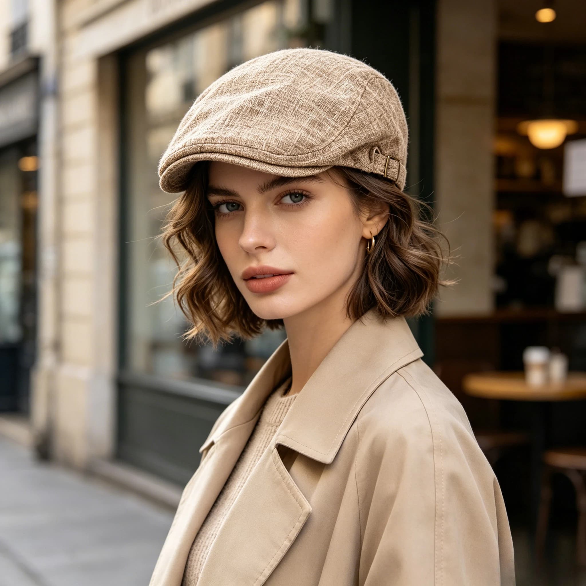 2026 New Summer Thin Double Breasted Beret Fashion Men Vintage Visor Flat Cap Women Hat Berets For Casual Unisex Boina