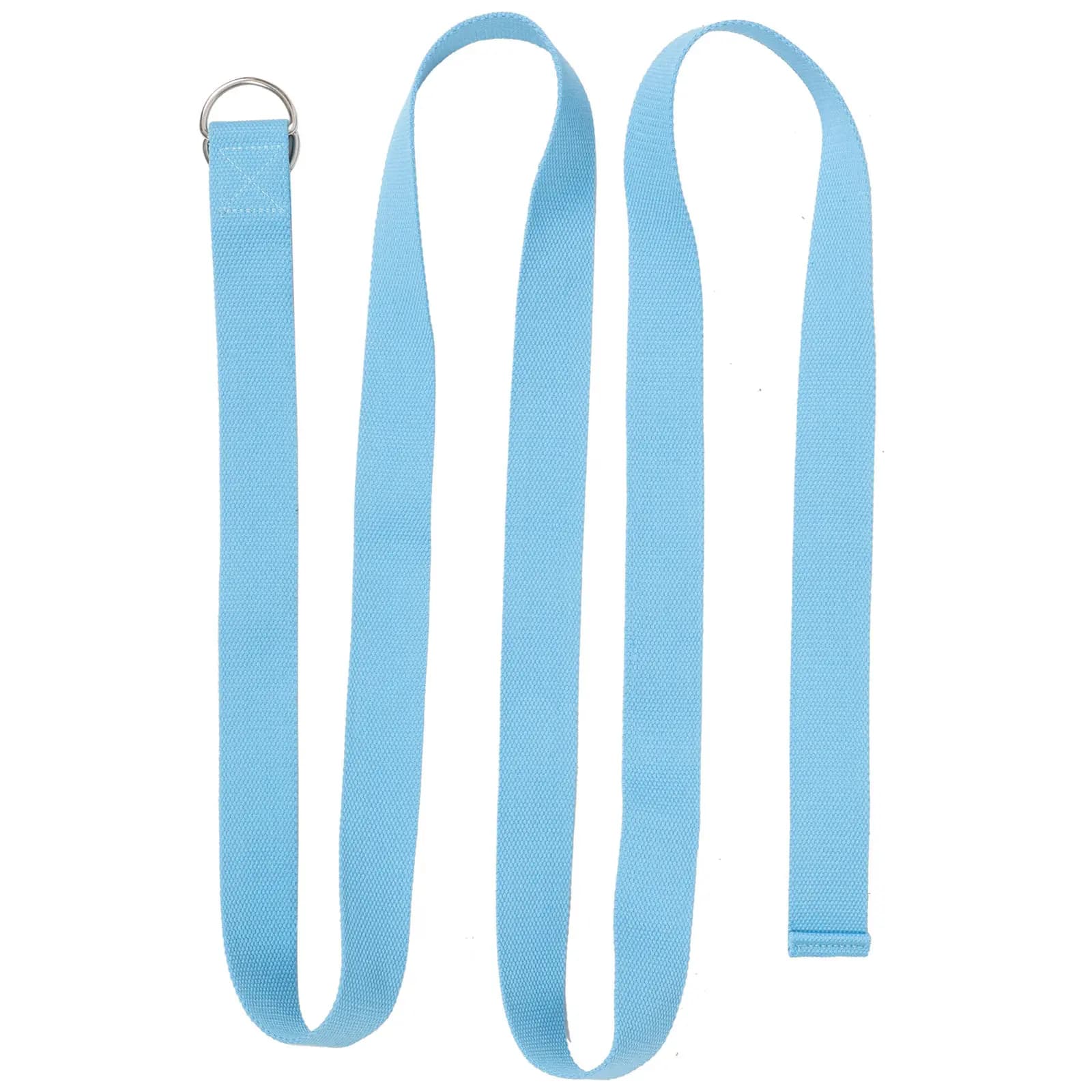 Cinghia professionale per yoga, riutilizzabile, non elastica, per terapia yoga, esercizi di stretching, supporto per tappetino, accessori da palestra, compatta