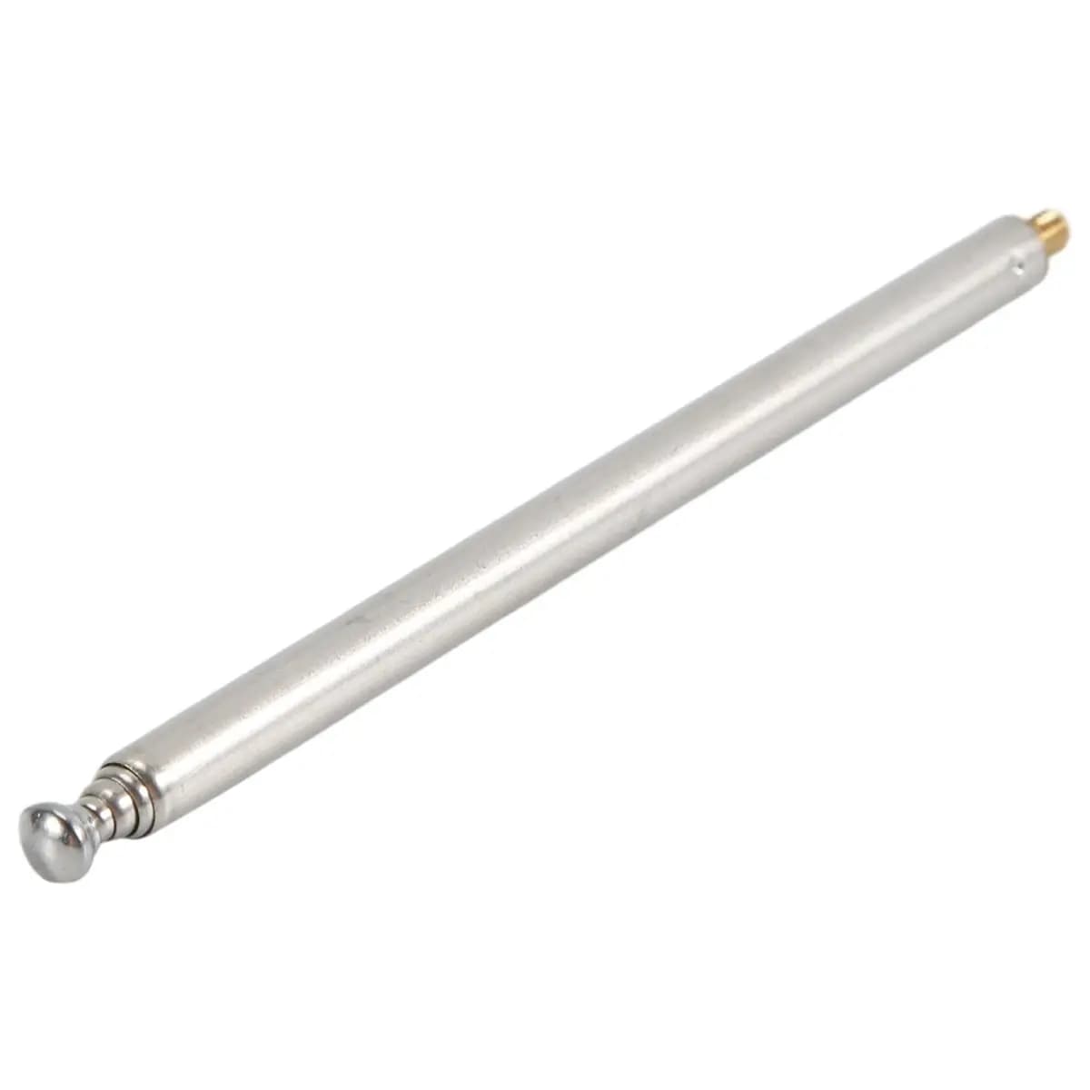 A14M 13.6" 345mm FM Radio TV Telescopic Whip Antenna Aerial Silver Tone