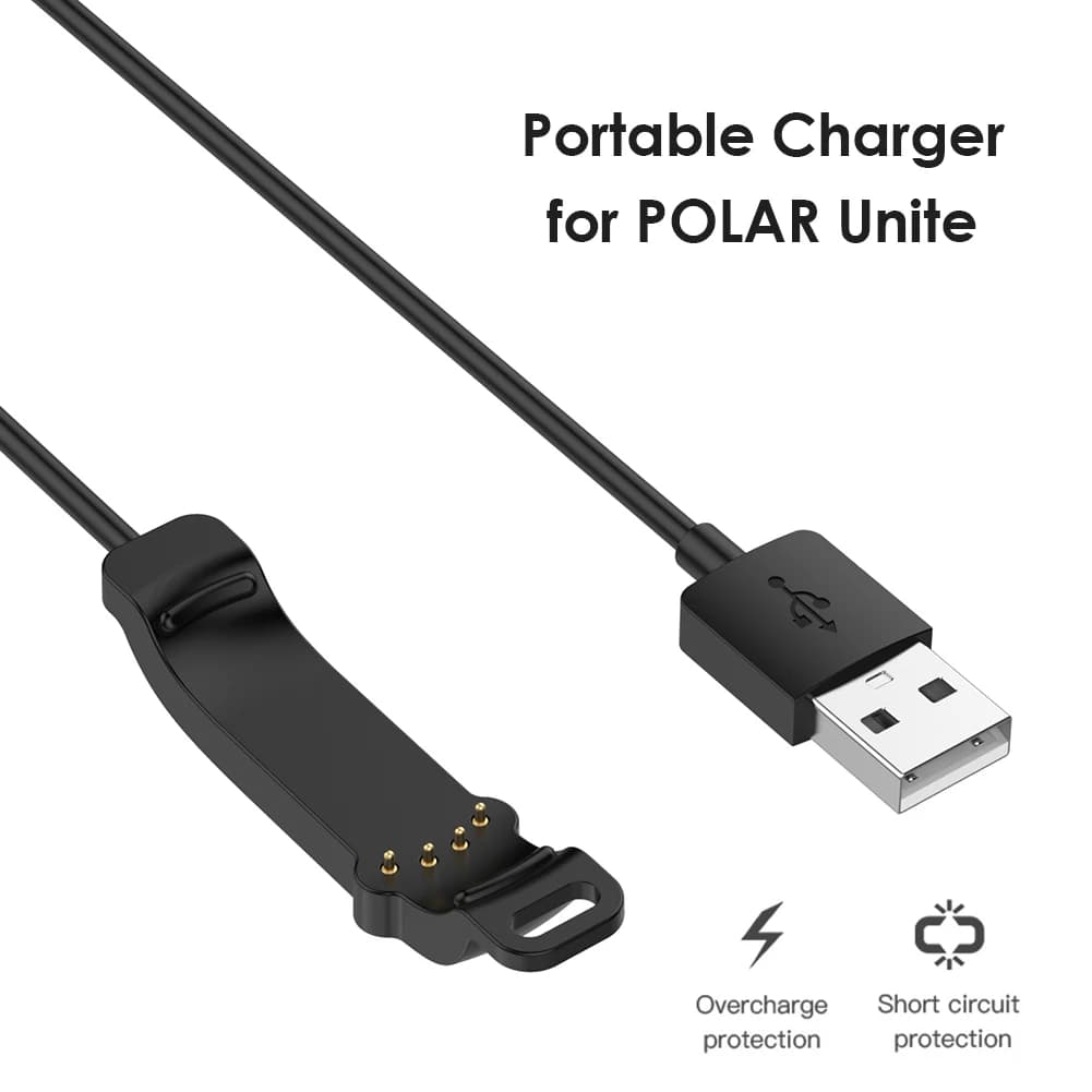 1m Smart Watch Charger for POLAR United Smart Watch Charging Cable USB Charger Line Bracelets Smartwatch Accessories