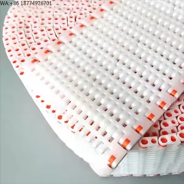 High Strength Modular 60mm conveyor belt, Mesh conveyors accessories, Heavy duty trucks, Food conveyor belt