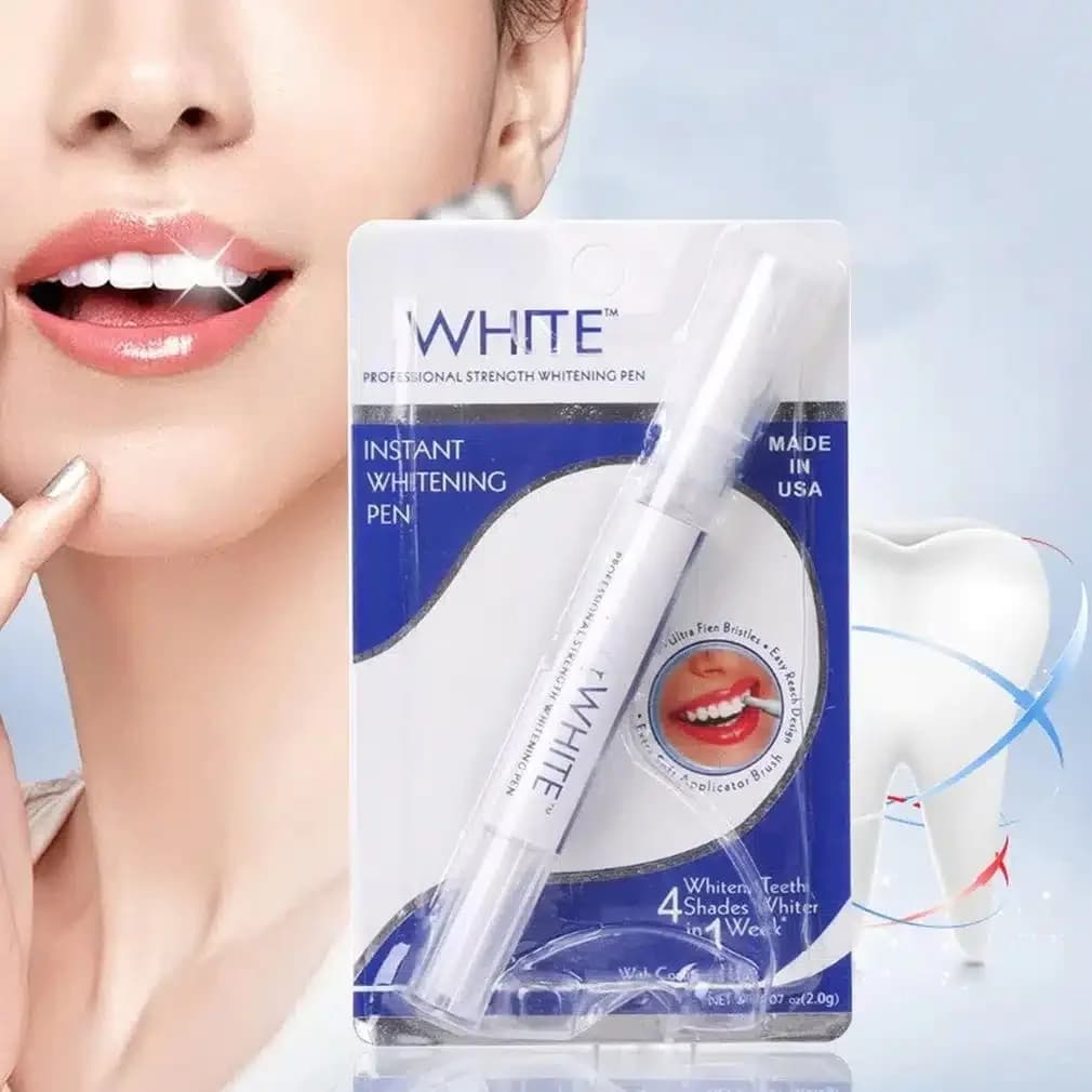 Instant White teeth whitening pen easy to use tooth whitening cleaning gel whitening remove oral hygiene stains