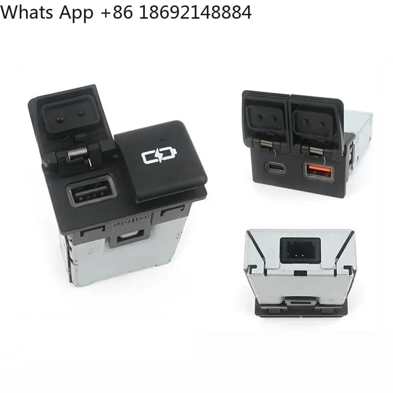 Fast Charging Module suitable for Toyota Xena Gryvia and Senna Car Models C to USB Dual Port Charger