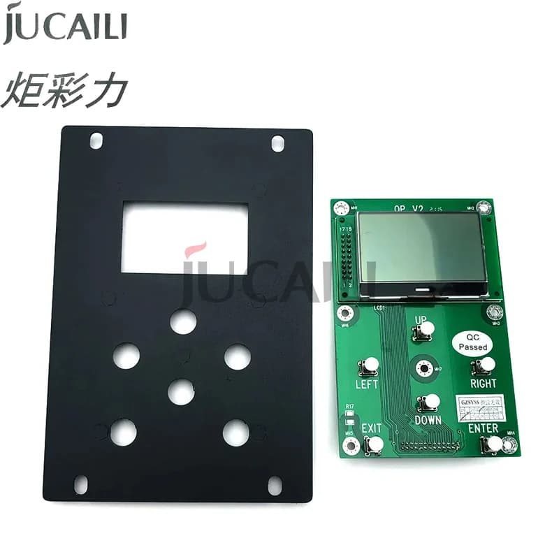 Tastiera a 6 tasti con telaio in ferro per scheda Senyang, kit per Epson XP600 i3200, tastiera per scheda testina Senyang XP600 i3200