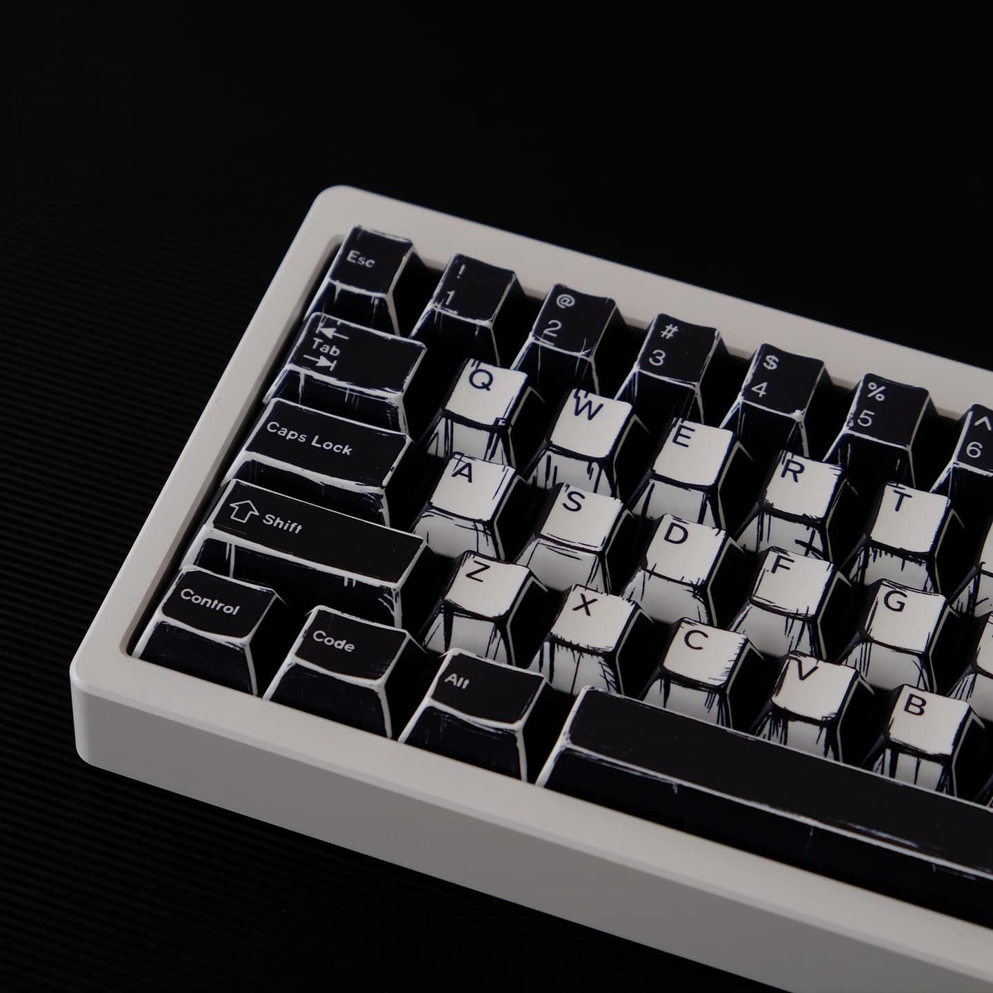 Copritasti stile fumetto PBT Cherry Profile Set completo 141 tasti Copritasti per interruttori Cherry MX per tastiera meccanica