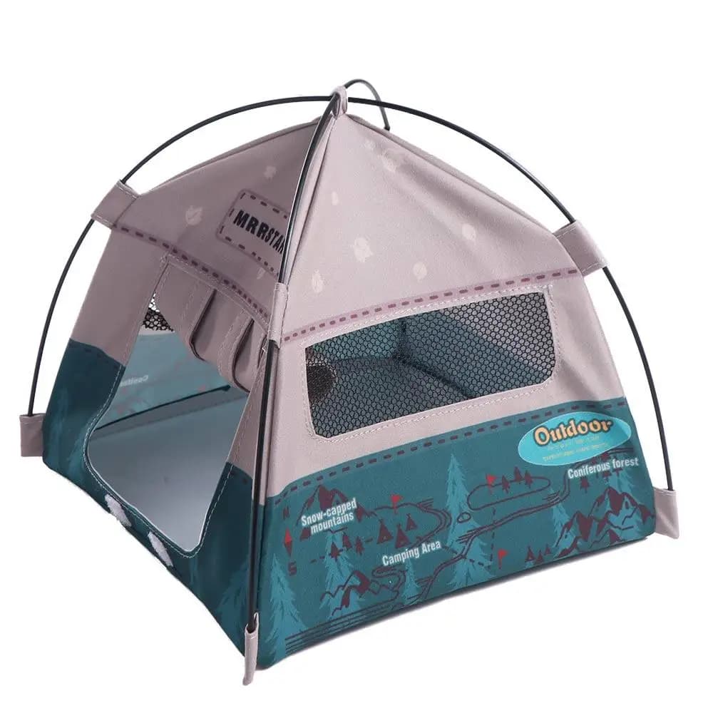 Tenda da campeggio in scala 1:12 Decorazione modello Tessuto Oxford Tenda da esterno simulata Ob11 Ornamento per bambola Bambola Piccola tenda Puntelli per foto