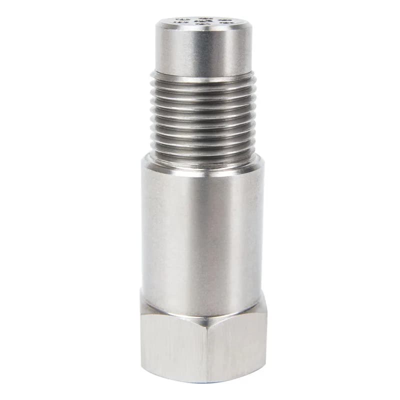 Adattatore distanziale convertitore mini catalizzatore sensore O2 M18x1,5, adattatore universale per sensore di ossigeno, decodificatore per guasto luce motore auto