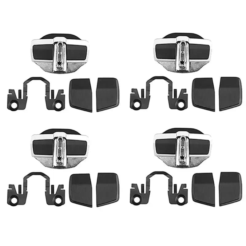 Car TRD Door Lock Buckle Stabilizer Protector Latches Stopper For Toyota Camry RAV4 Sienna Crown Yaris Highlander-Y79A
