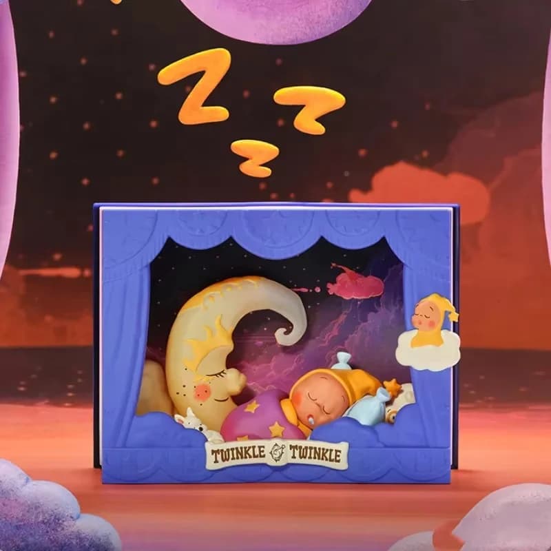 POPMART Twinkle Twinkle Light Up Series Blind Box Guess Bag Mystery Box Toys Doll Cute Anime Ornaments Collection