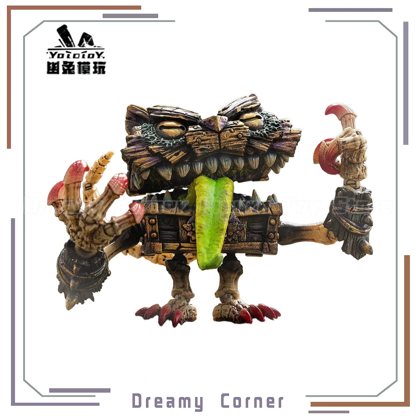 【Disponibile】Modello Youtu originale Play Dungeon Series MEW MIMIC 2025WF Collezione di modelli giocattolo con action figure limitata 1/12