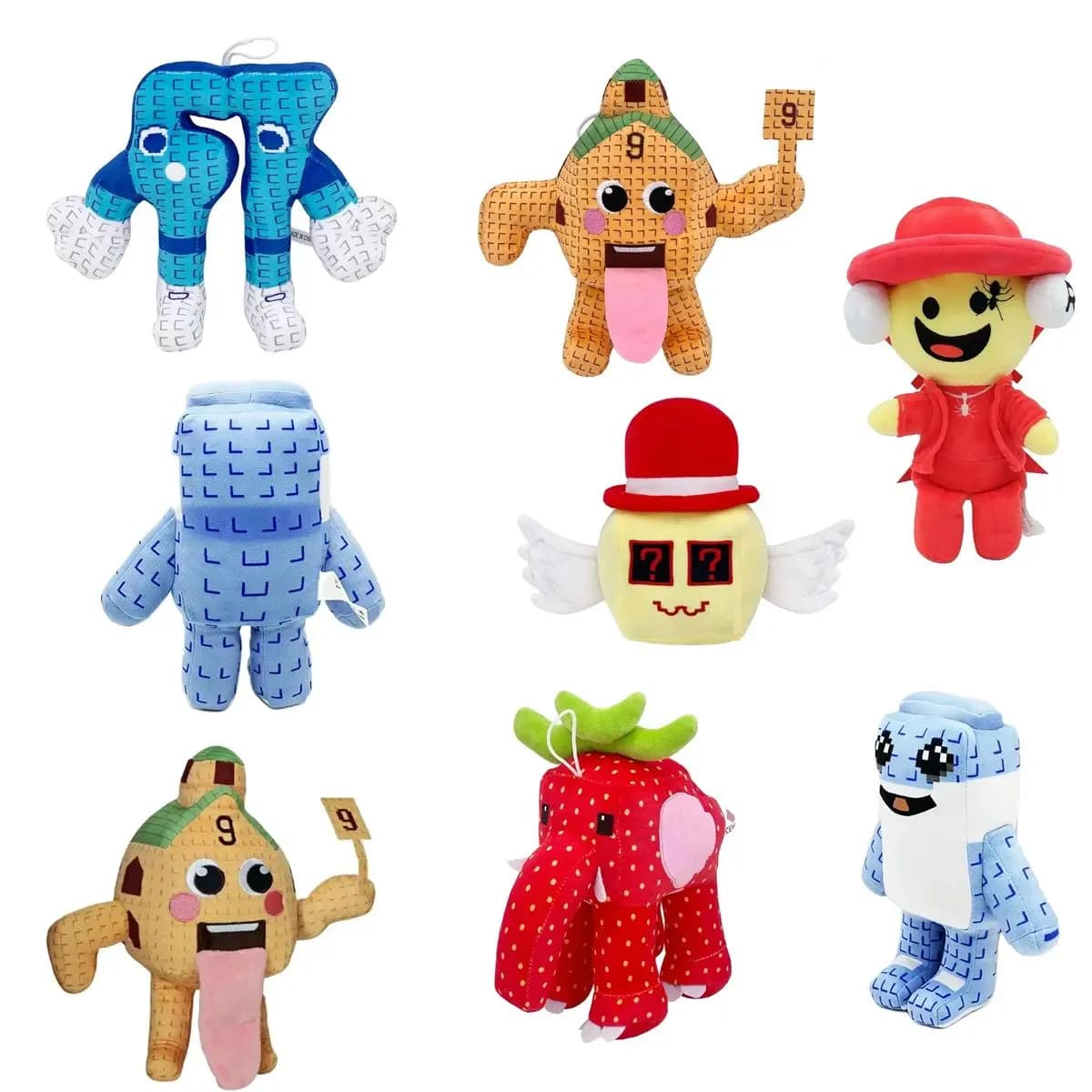 25cm Rub a Brainrot Game Plush Doll Toy Cartoon Soft Chuy Plush Room Decor Bambola Toy For Christmas Cap Gift