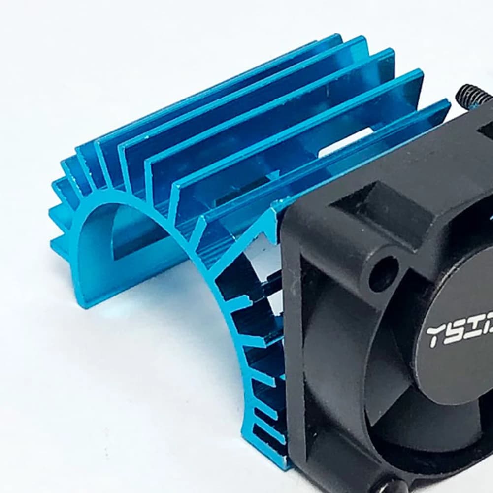 RC 380 390 2838 2845 2847 Coperchio motore Dissipatore di calore Ventola di raffreddamento RC Ventola di raffreddamento per Wltoys 124017 124016 144010 Modello di auto Parti