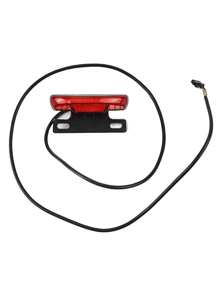 LED Tail Light Ebike Tail Light For Night Riding For Safety Approx 90MM High Light Transmittance Easy To Install