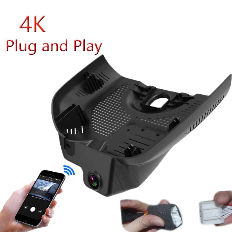 Per Mercedes Benz EQE EQE350 2022 4K Plug And Play Car Wifi DVR Videoregistratore di guida Dash Camera Scatola nera