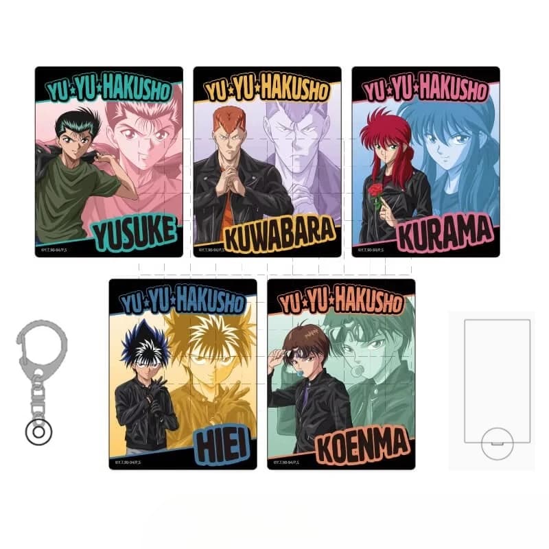 Gioco Urameshi Yusuke Koenma Kurama Hiei Acrilico Stand Figura Bambola Anime Kuwabara Kazuma Portachiavi Modello Piastra Cosplay Giocattolo Regalo