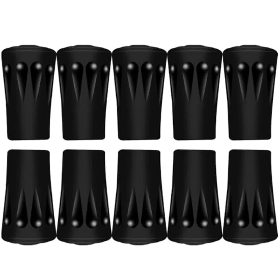 Trekking Pole Tips Protectors Walking Stick Tips, Replacement Rubber Alpenstock Head Cover for Hiking Stick Walking Trekking Sk