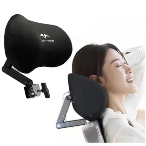 Poggiatesta per sedia Comodo poggiatesta per protezione da ufficio Cuscino per la testa in spugna elastica universale Cuscino di supporto ergonomico regolabile