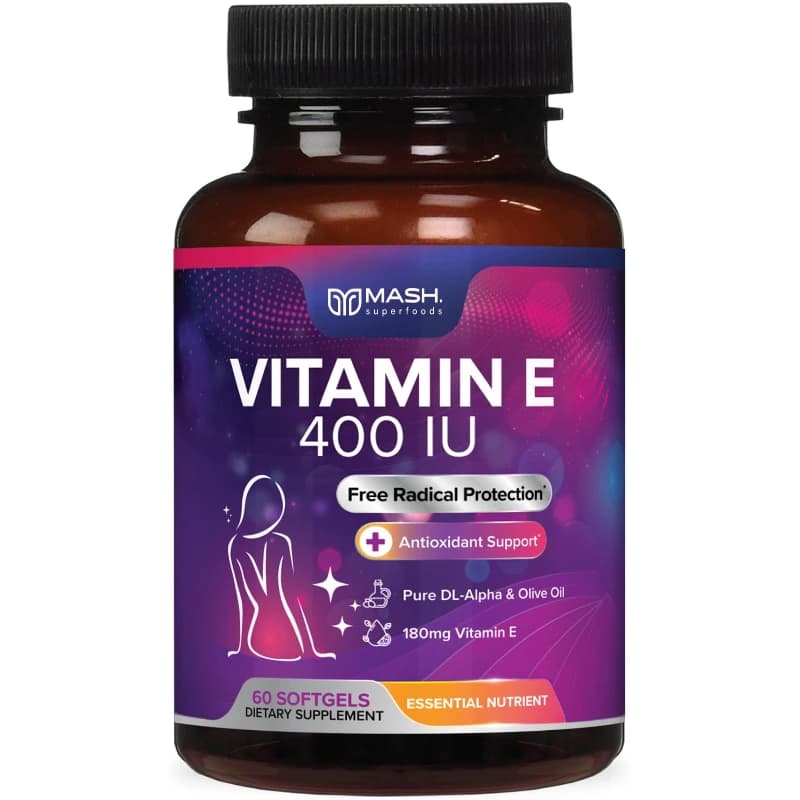 Le capsule di vitamina E delle vendite calde migliorano la cura della pelle ruvida aumentano il integratore del sistema immunitario