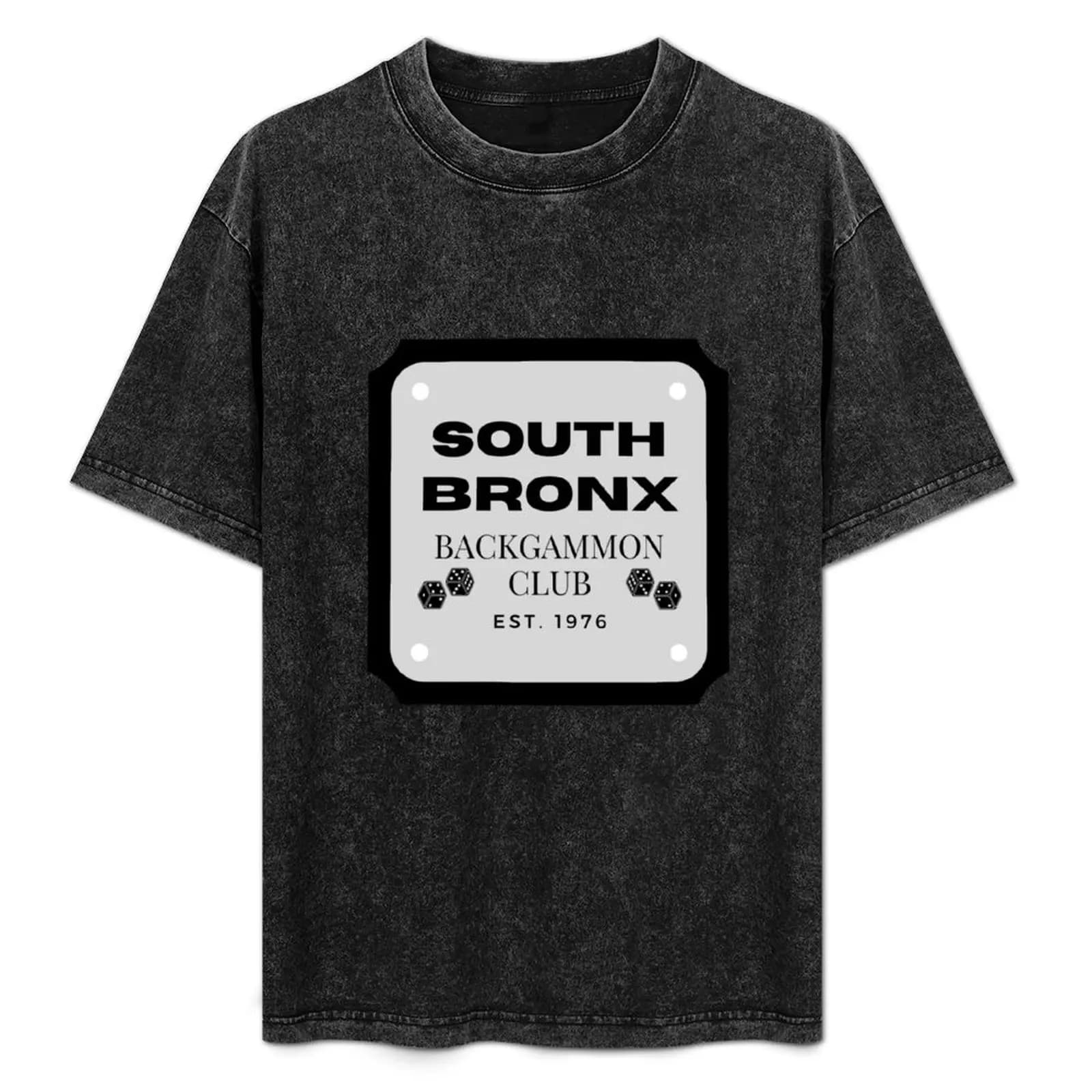 T-shirt del South Bronx Backgammon Club, t-shirt casual di Halloween