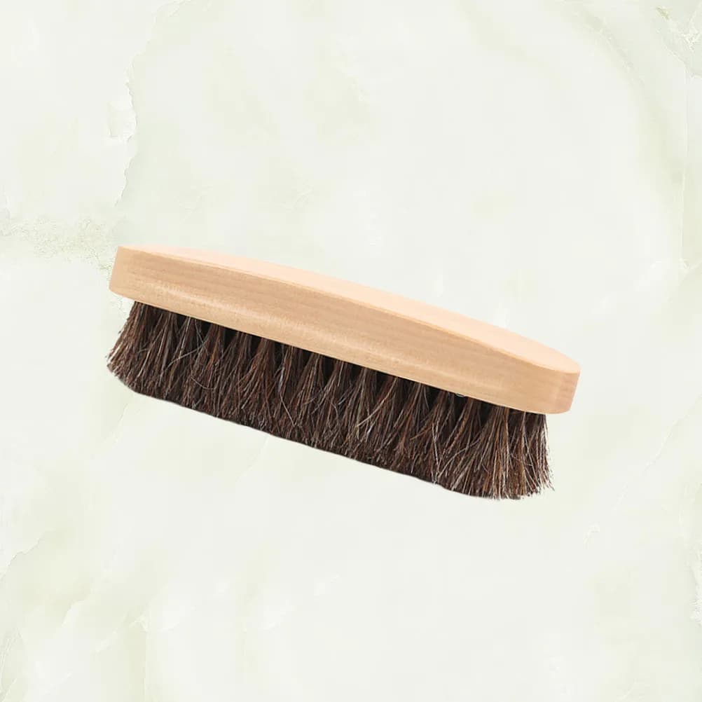 Spazzola per la pulizia delle scarpe, 1 pezzo, design leggero e resistente, impugnatura facile da usare per lucidare le calzature, angolo di pulizia efficiente.