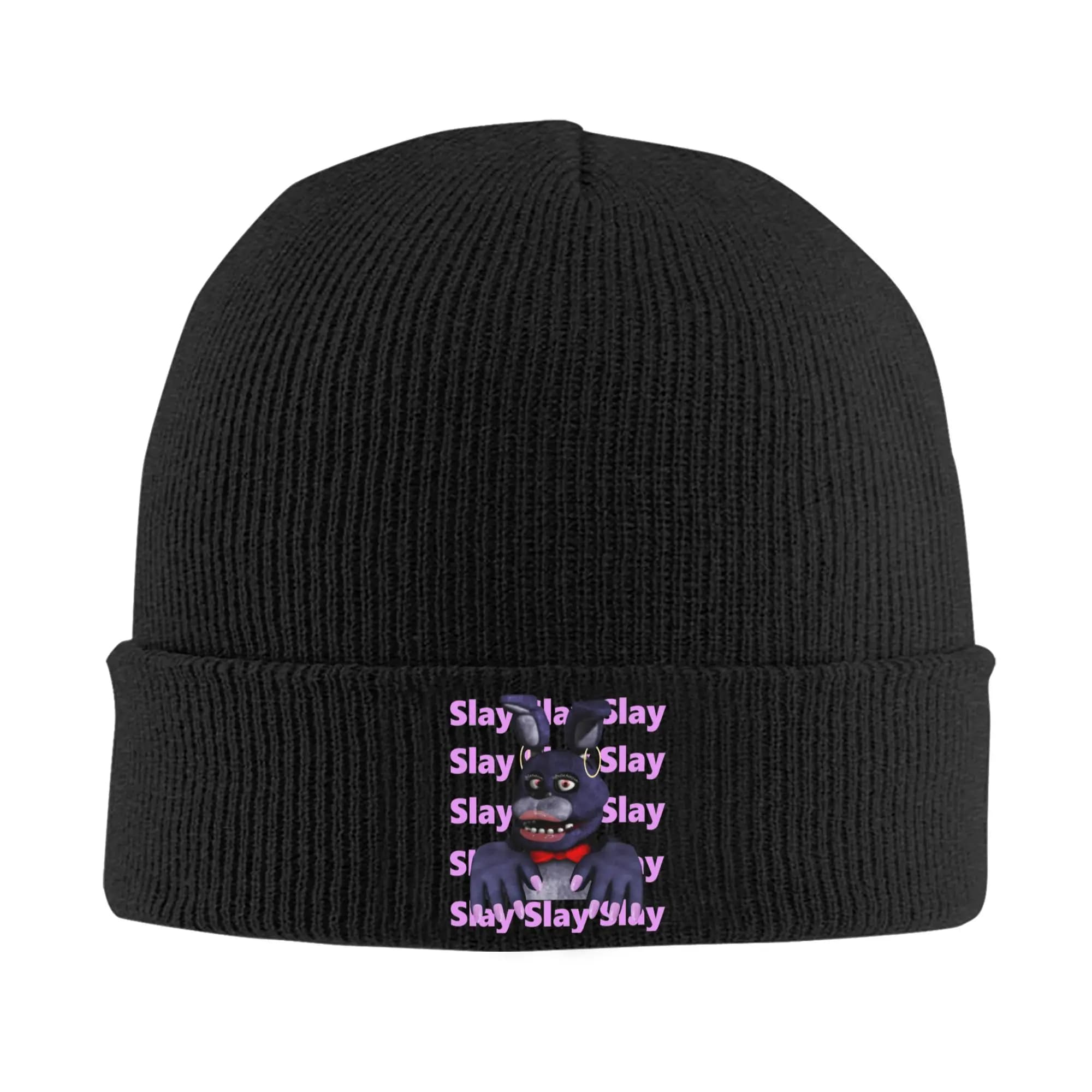 Unisex Slouchy Beanie FNAF At Freddys Accessories Winter Warm Knitting Skull Cap Beanies Skullies