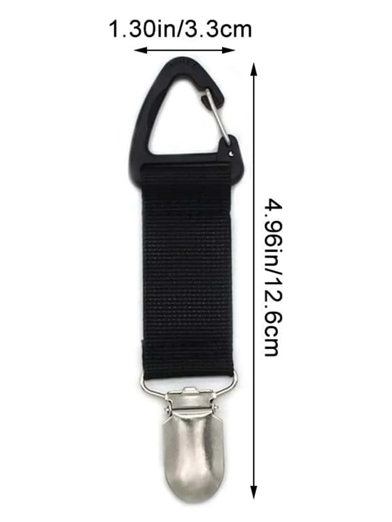 Clip per cappello da viaggio, supporto portatile per cappello da appendere a borsa, zaino, bagaglio, clip appendi-cappello a mani libere
