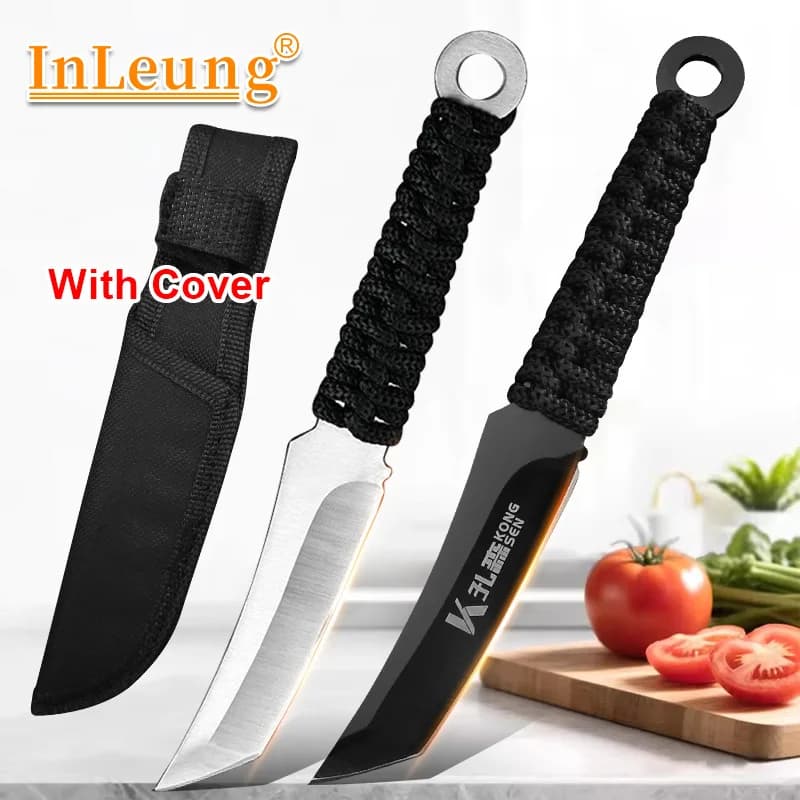 Hand forged butcher knife for bone, slice meat, vegetables, fruit, fish, portable knife for domestic use, multipurpose kitchen knife, kitchen utensils