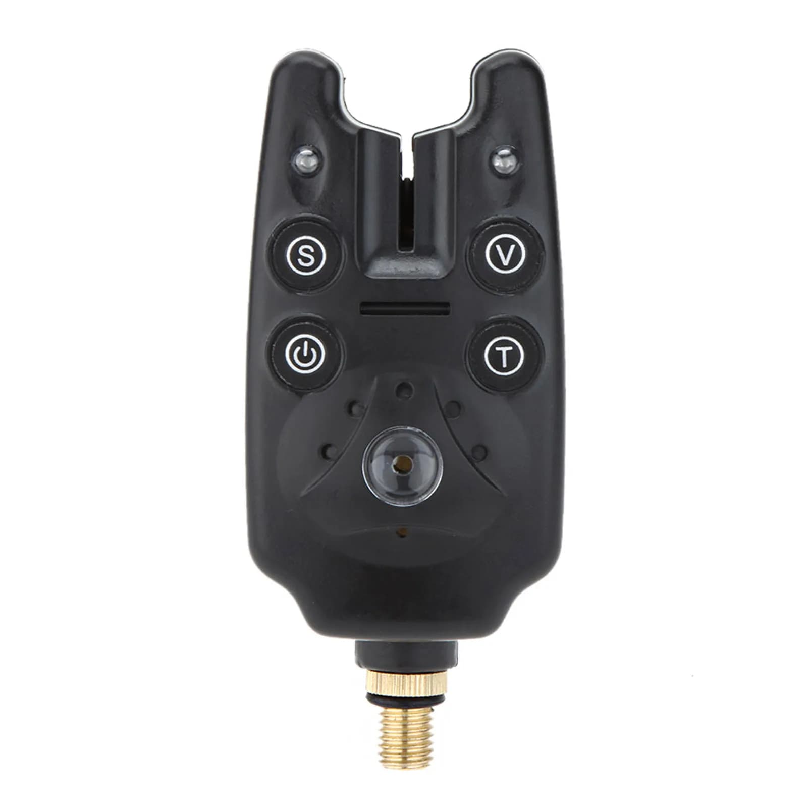 2 LED Water Resistant Adjustable Tone Volume Sensitivity Sound Warning Fishing Bay Alarm