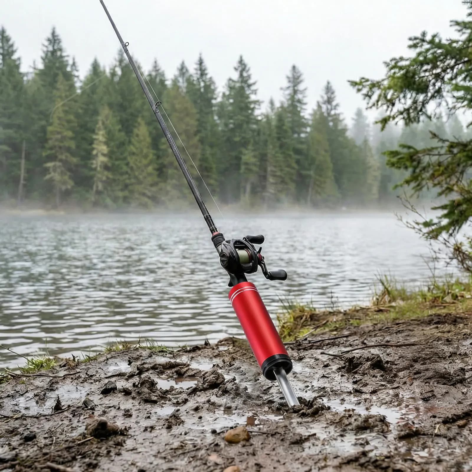 Supporto per Canna da Pesca in Lega Metallica Resistente, per Terreno, Scogliera, Surf, Mare, Spiaggia, Accessori per la Pesca