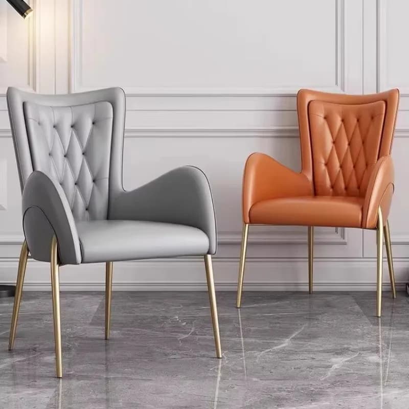 Chair Modern minimalist Internet celebrity chair Casual home backrest Nail art makeup dressing chair