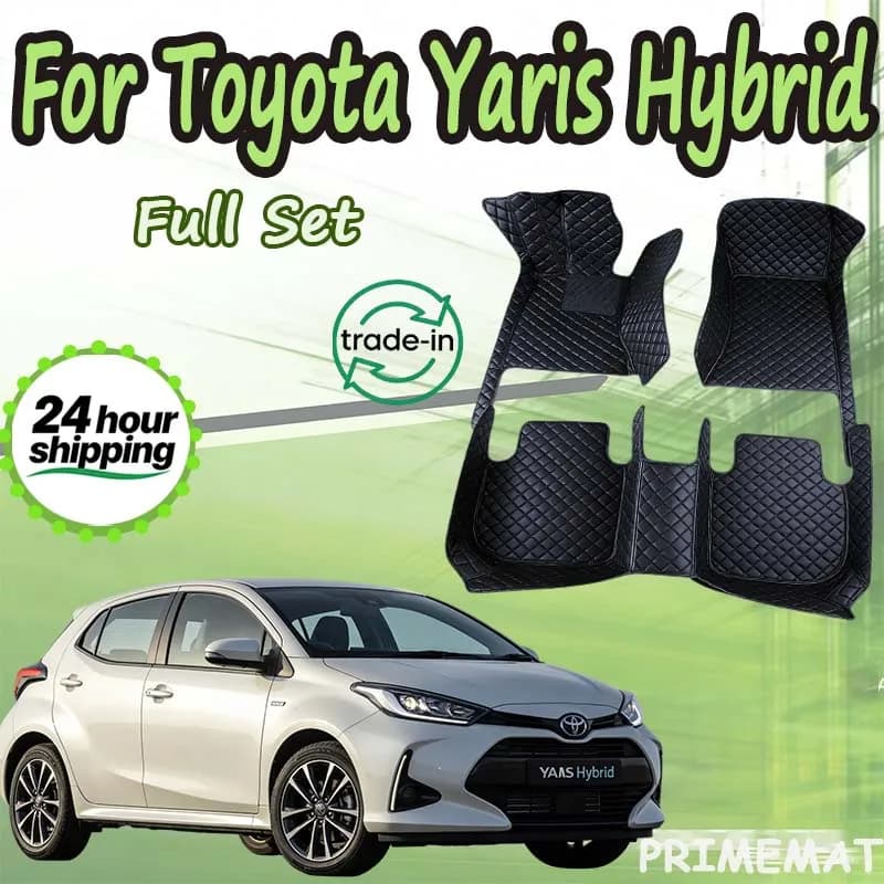 Toyota Yaris Hybrid Mazda2 Hybrid MXPH11 2021 2022 2023 Waterproof Protective Bearing Floor Cover Car Accessories