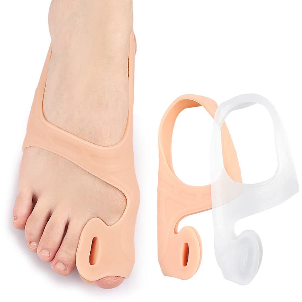 1pc correttore per sollievo dall'alluce valgo per caviglia per donne e uomini gel raddrizzatore per alluce valgo aggiustare le ortesi