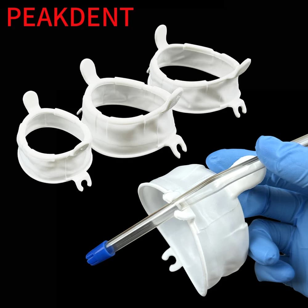 Disposable Dental O Shape Rubber Inner Cheek Opener Prop Lip Cheek Expander Materials Dentistry Teeth Whitening Tools
