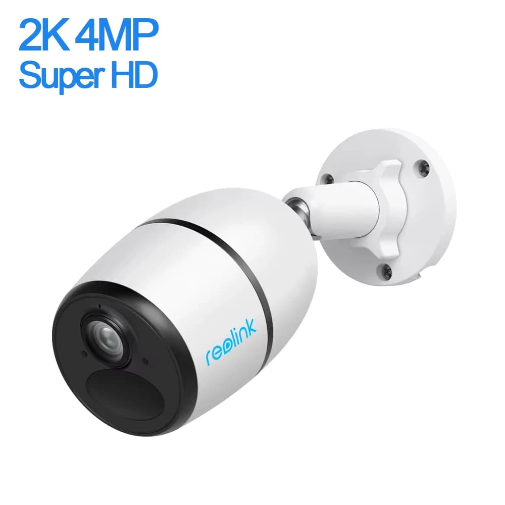 REOLINK Telecamera di Sicurezza IP Esterna 4MP 2K 4G LTE Wireless con Batteria Ricaricabile e Alimentazione Solare